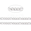 304 Stainless Steel Figaro Chain CHS-M003-12P-D-3