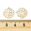 Long-Lasting Plated Brass Pendants KK-K336-48KCG-3
