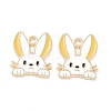 Alloy Enamel Pendants X-PALLOY-D015-08-3