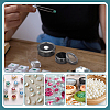 2Pcs 2 Styles Alloy Loose Diamnond Gemstone Display Boxes CON-PH0003-17B-5