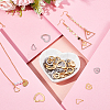 96Pcs 16 Style 201 Stainless Steel Charms & Pendants STAS-PH0004-30-5