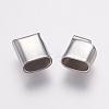 Tarnish Resistant 304 Stainless Steel Magnetic Clasps with Glue-in Ends STAS-G136-05P-4
