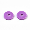 Handmade Polymer Clay Beads X-CLAY-Q251-6.0mm-112-3