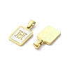 Ion Plating(IP) 304 Stainless Steel Pave Shell Pendants STAS-G327-01G-H-2