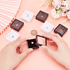 24Pcs 2 Colors Square Acrylic Loose Diamond Display Boxes CON-GA0001-16-3