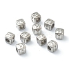 Tarnish Resistant 304 Stainless Steel European Beads STAS-H145-01H-P-2