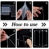 Transparent Acrylic Flower Holders Stands AJEW-WH0794-79-3