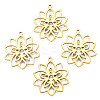 Ion Plating(IP) 201 Stainless Steel Pendants STAS-N098-050LG-1