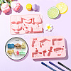 2Pcs College Theme Silicone Molds ST-CJ0043-009-6