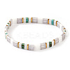 Glass Seed Beads Stretch Bracelets for Women MI7337-3-1