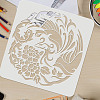 Plastic Reusable Drawing Painting Stencils Templates DIY-WH0172-1003-3