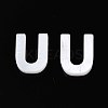 Natural Freshwater Shell Letter Charms BSHE-ZX007-02U-1