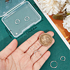 4 Pairs 2 Size 925 Sterling Silver Huggie Hoop Earring Findings STER-BBC0006-34-3