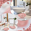 2Pcs 2 Style Ceramic Jewelry Plates AJEW-PH0006-43B-5