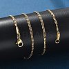 304 Stainless Steel Lumachina Chain Necklaces NJEW-F248-17A-G-4