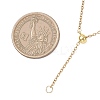 Adjustable 2MM 304 Stainless Steel Cable Chain Lariat Necklace Makings NJEW-JN05859-3
