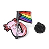 Pride Month Enamel Brooches AL-I002-01EB-06-3