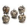 Natural Dalmatian Jasper Pendants GG-K002-15H-1