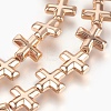 Electroplated Non-magnetic Synthetic Hematite Bead Strand G-E498-19-3