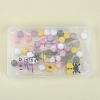 59pcs 12 Styles Silicone Beads SIL-SZ0002-26-6