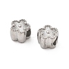 304 Stainless Steel European Beads STAS-M112-03P-06-3