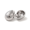 Non-Tarnish Teardrop 304 Stainless Steel Stud Earrings for Women EJEW-L272-023P-2