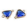Transparent K9 Glass Connector Charms LS-GLAA-N038-60-F08-2