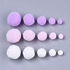 DIY Doll Craft Polyester High-elastic Pom Pom Ball AJEW-R093-01-C13-2