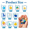 20Pcs 10 Styles Ocean Theme Resin Pendants FIND-TA0002-37-3
