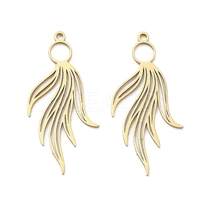 201 Stainless Steel Pendants STAS-Z162-07G-1