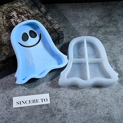 Halloween DIY Pixel Heart Quicksand Silicone Molds AJEW-U013-02C-1