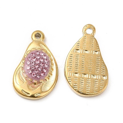 Rhinestone Pendants STAS-J401-VC974-1