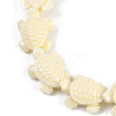 Synthetic Coral Carved Beads Strands CORA-L020-E-06-1