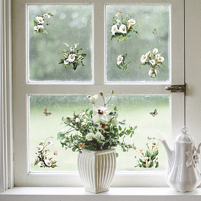 3 Sheets 3 Styles PVC Waterproof Decorative Stickers DIY-WH0404-080-1