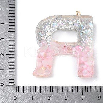 Resin Pendants RESI-B029-01P-R-1