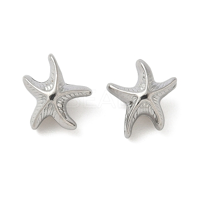 304 Stainless Steel Beads STAS-F320-16B-P-1