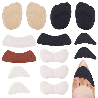 16 Sets 8 Style Foam Heelpiece Adhesive Pads FIND-GF0002-02-1