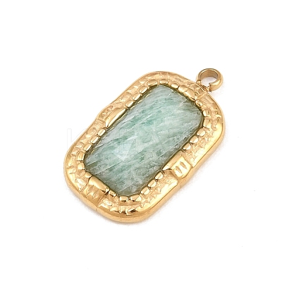 Natural Amazonite Faceted Pendants GG-CBA52DC-01B-G-1