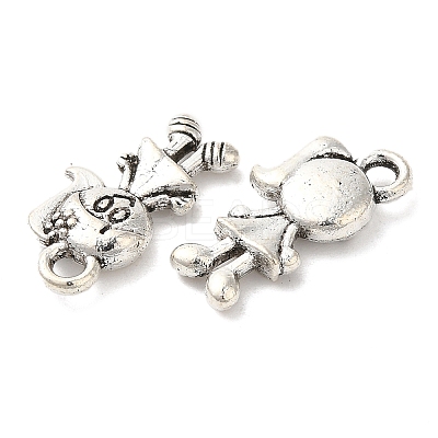 Little Girl Tibetan Style Zinc Alloy Charms TIBEP-Q033-107-1