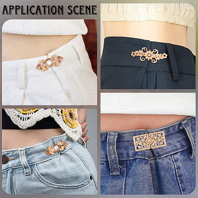 10 Styles Alloy Snap Lock Clasps FIND-CP0002-81-1