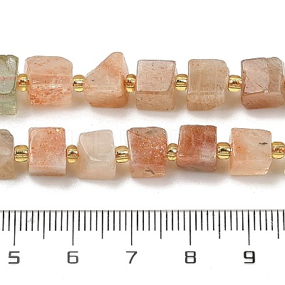 Natural Arusha Sunstone Beads Strands G-G053-B16-03-1