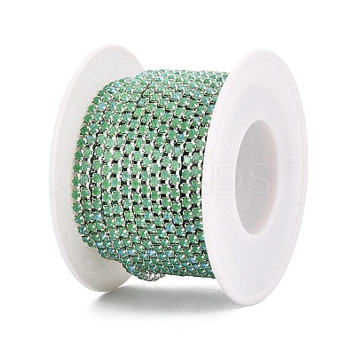 Iron Rhinestone Cup Chains CH-T006-01A-10-1