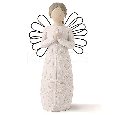 Resin Girl Display Decorations PW-WG40539-08-1