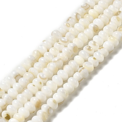 Natural Freshwater Shell Beads Strands BSHE-E026-15A-01-1