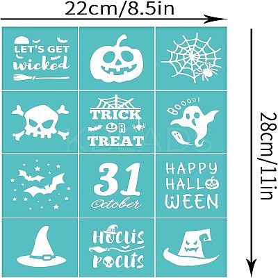 Self-Adhesive Silk Screen Printing Stencil DIY-WH0173-021-K-1