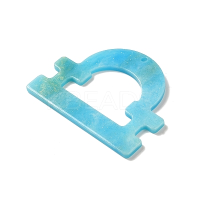 Acrylic Keychain Pendants SACR-S608-04C-01-1