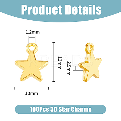 100Pcs Alloy Pendants FIND-DC0005-49-1