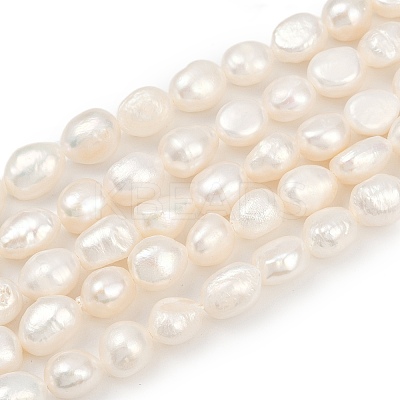 Natural Cultured Freshwater Pearl Beads Strands PEAR-P064-20C-04A-1