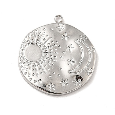 Non-Tarnish 304 Stainless Steel Pendants X1-STAS-A066-02P-1