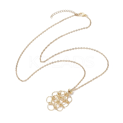 3Pcs 3 Styles 304 Stainless Steel Cable Chain Necklace Makings NJEW-JN04934-01-1